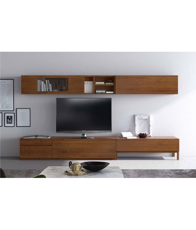 Módulo alto Zoe puerta cristal 180 cm
