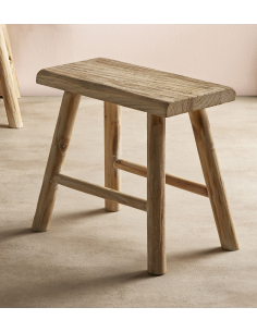 Banqueta rústica en madera...