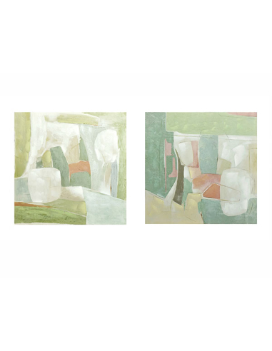 Set 2 Lienzos impresos abstracto 50%...
