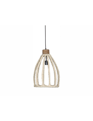 Lámpara de techo Akil blanca 58 cm