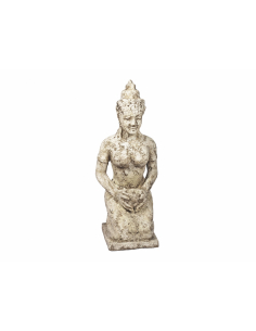 Figura mujer Buda arrodillada