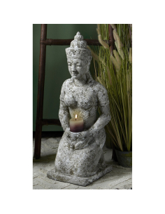 Figura mujer Buda arrodillada 2
