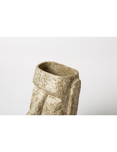 Vasija Moai beige Vasija Moai beige