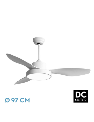 Ventilador DC Hayate Blanco 3 aspas