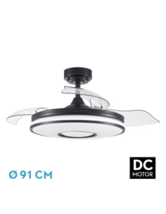 Ventilador DC Dani Negro 3...