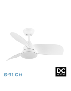 Ventilador DC Átomo Blanco...
