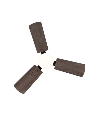 Ventilador DC Portico Negro y Gris 3...