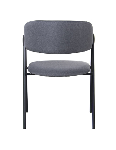 Set 2 Sillas de comedor curva tela...