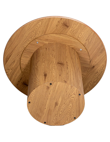 Mesa comedor 120cm madera color roble