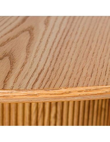 Mesa comedor 120cm madera color roble