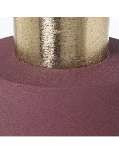 Mesa auxiliar metal esmaltado violeta...