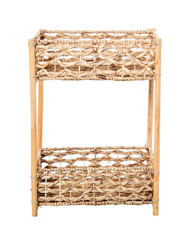 Estante almacenaje 2 cestos jacinto...