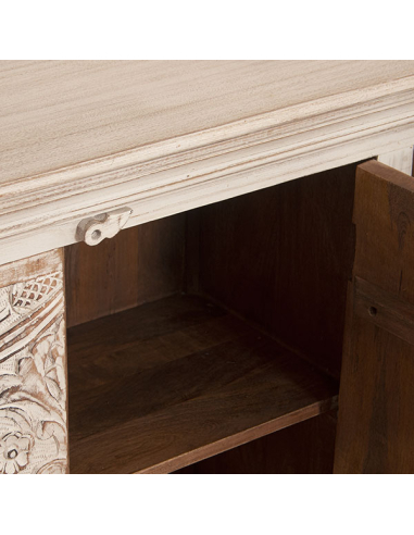 Mueble de entrada madera mango 2...