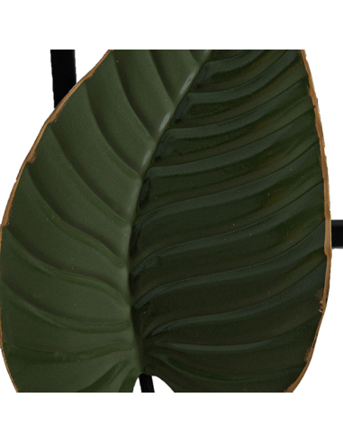 Mesa de entrada metal y  madera con...