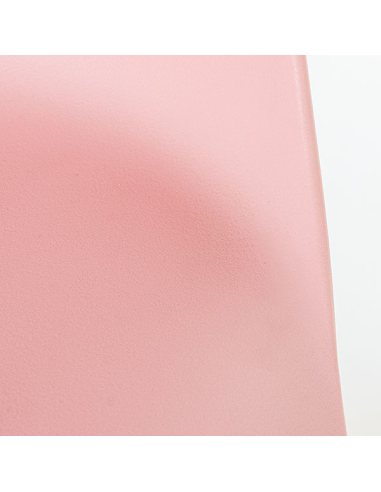 Set 4 Sillas de comedor PP rosa