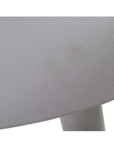 Set 4 Sillas de comedor PP gris