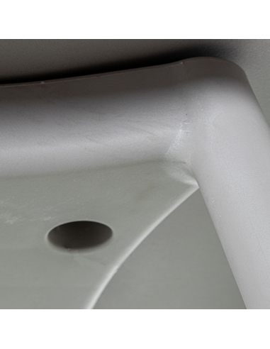 Set 4 Sillas de comedor PP gris