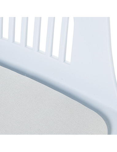 Set 4 Sillas de comedor PP blanca con...