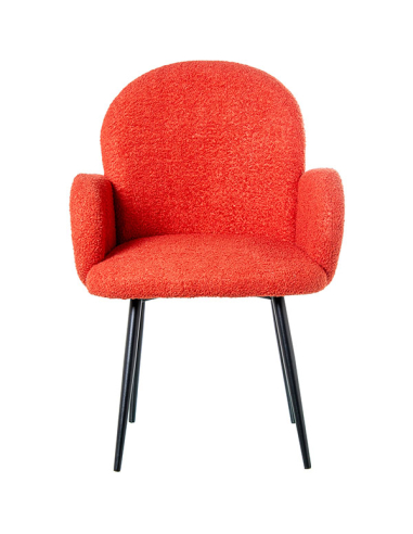 Set 2 sillas con brazo patas metal...