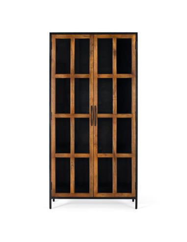 Vitrina 2 puertas 4 estantes...