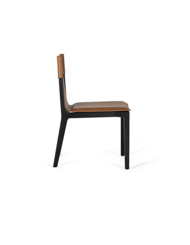 Set de 2 sillas de comedor tapizadas...