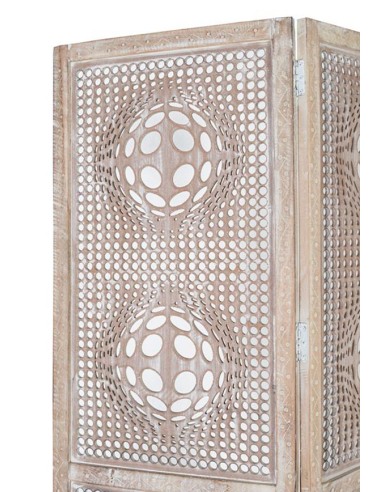 Biombo 3 paneles MDF psicodélico