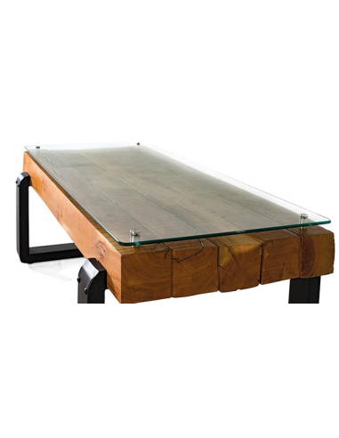 Mesa de centro en madera recuperada... Mesa de centro en madera recuperada...