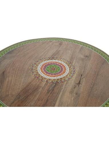 Mesa de comedor Voiga redonda pintada...