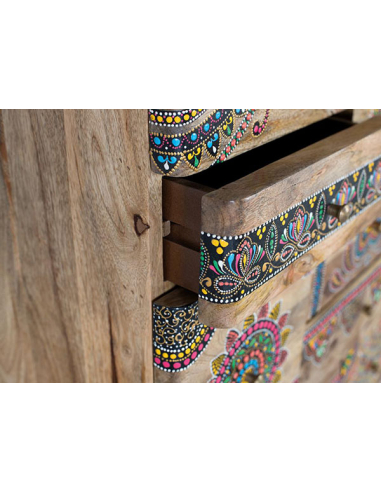 Cajonera Ebro 11 cajones pintado a mano