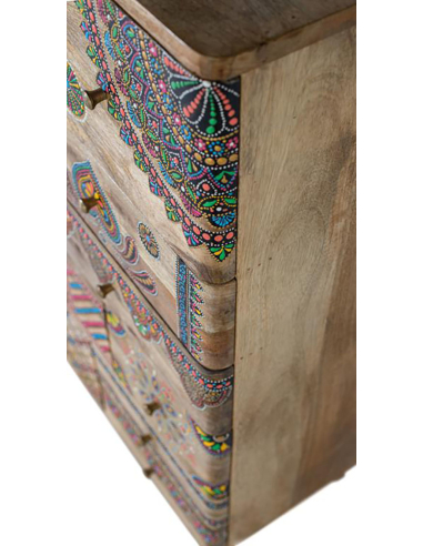 Cajonera Ebro 11 cajones pintado a mano