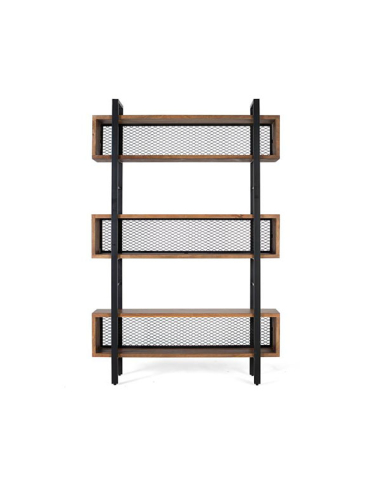 Librería Onyx industrial 3 estantes