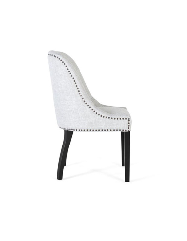 Set de 2 sillas de comedor tapizadas...