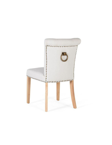 Set de 2 sillas de comedor capitoné...