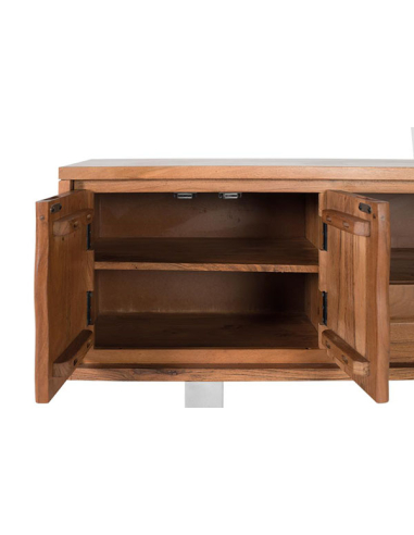 Mueble de TV Amur 4 puertas ondas Mueble de TV Amur 4 puertas ondas