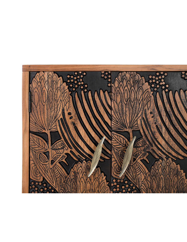 Aparador Yaque 4 puertas y 3 cajones... Aparador Yaque 4 puertas y 3 cajones...