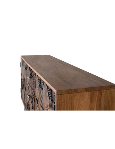 Aparador Yaque 4 puertas y 3 cajones... Aparador Yaque 4 puertas y 3 cajones...