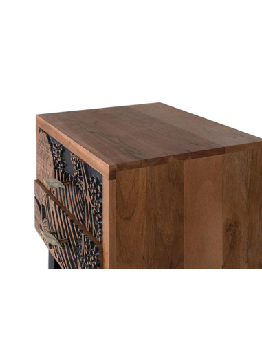 Mesita de noche Yaque 2 cajones...