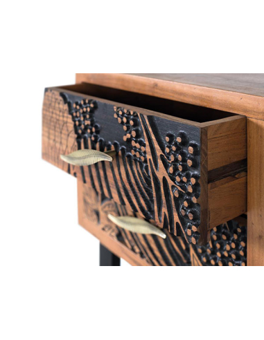 Mesita de noche Yaque 2 cajones...