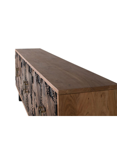 Aparador Yaque 6 puertas texturizado Aparador Yaque 6 puertas texturizado