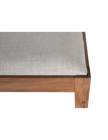 Banco rectangular tapizado Banco rectangular tapizado