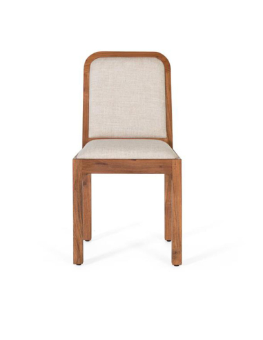 Set de 2 sillas de comedor tapizadas...