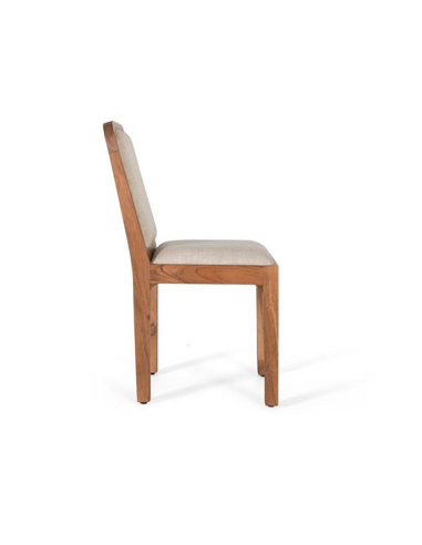 Set de 2 sillas de comedor tapizadas...