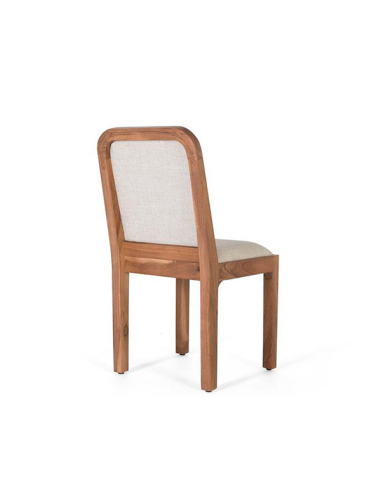 Set de 2 sillas de comedor tapizadas...