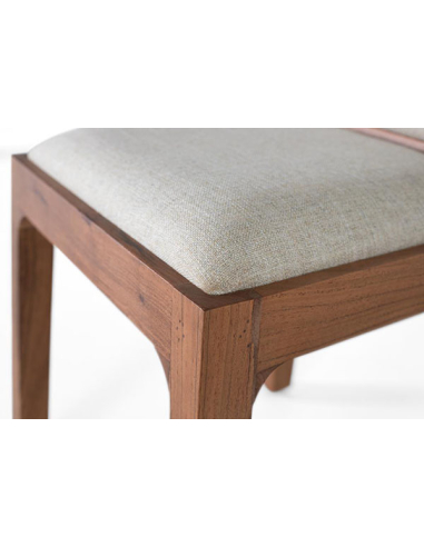 Set de 2 sillas de comedor tapizadas...