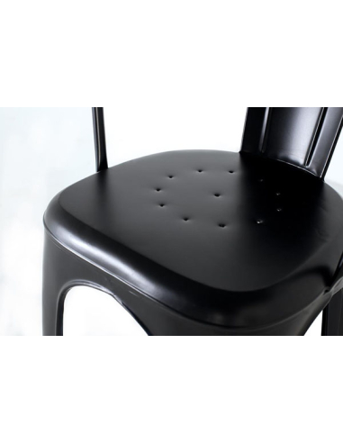 Taburete alto industrial metal