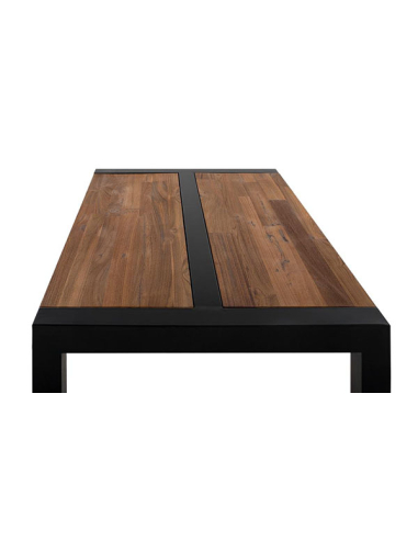 Mesa de centro tapa teka Mesa de centro tapa teka