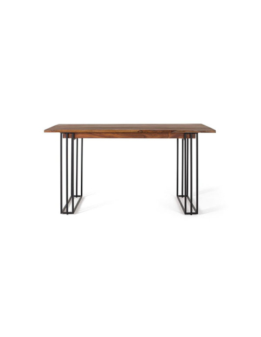 Mesa de comedor base de metal triple