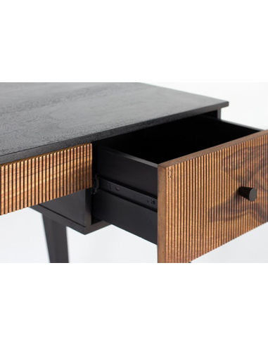 Escritorio Obi 3 cajones base de metal Escritorio Obi 3 cajones base de metal