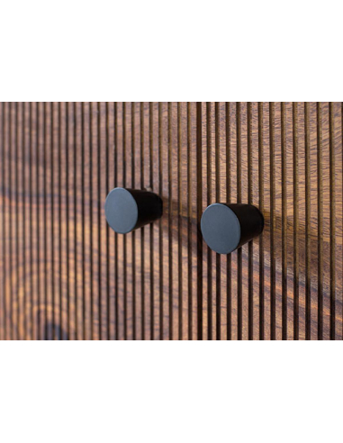 Consola Obi 2 puertas base de metal Consola Obi 2 puertas base de metal