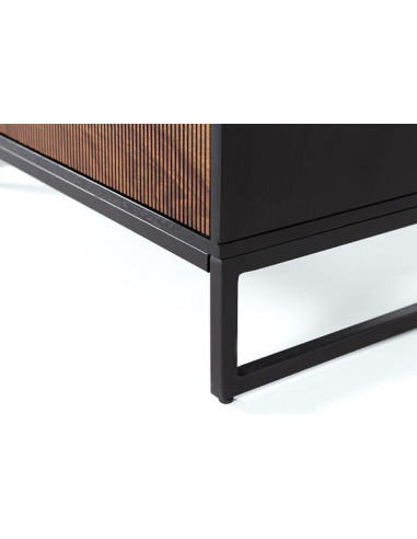 Consola Obi 2 puertas base de metal Consola Obi 2 puertas base de metal